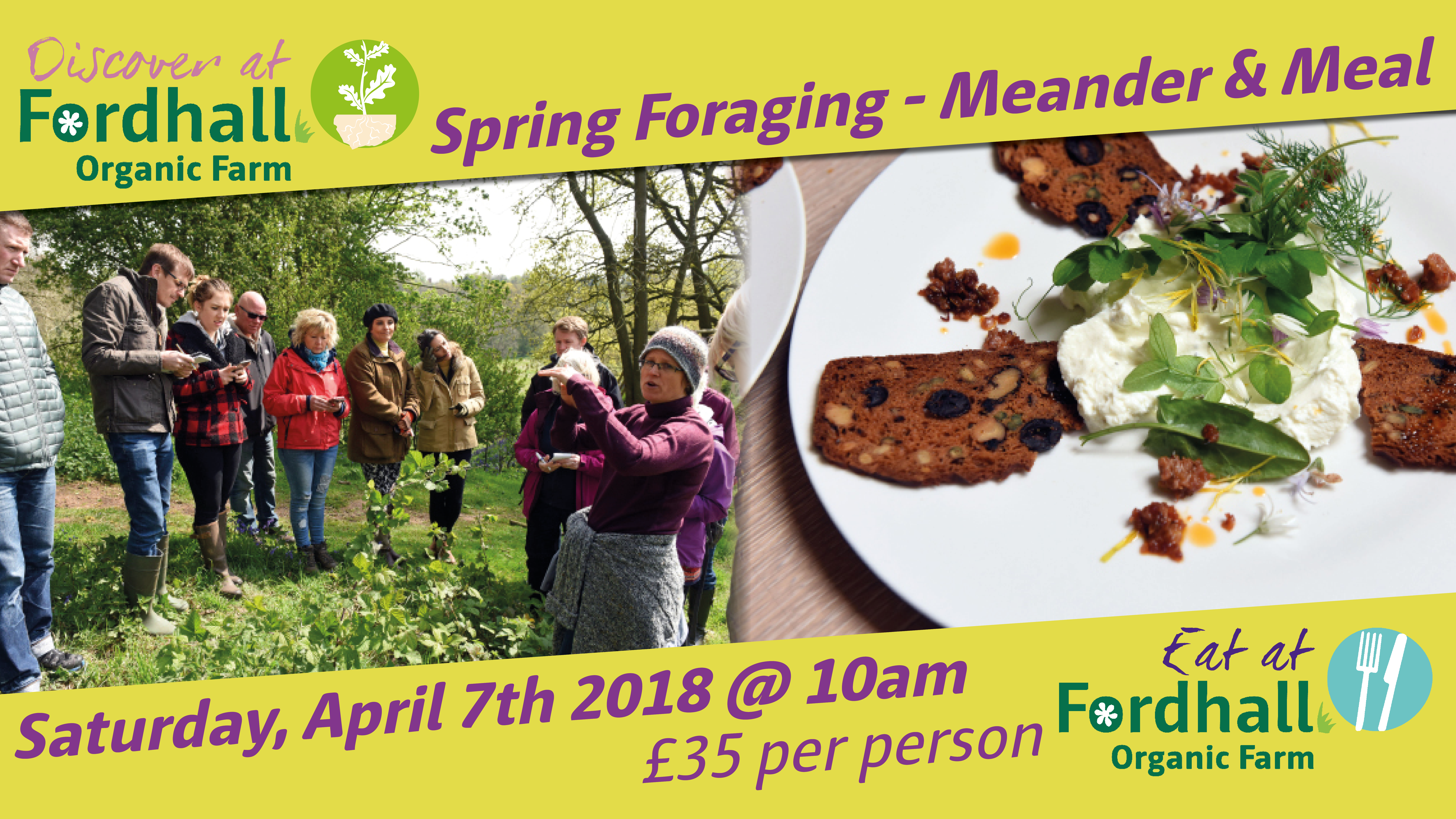 Spring Foragings – Meander & Meal