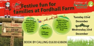 'Bubble Club' Santa Stop Here! @ Fordhall Organic Farm  | England | United Kingdom