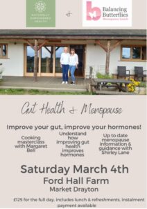 Gut Health and Menopause Day - event hosted by a private hirer of our space @ Fordhall Organic Farm | Tern Hill | England | United Kingdom